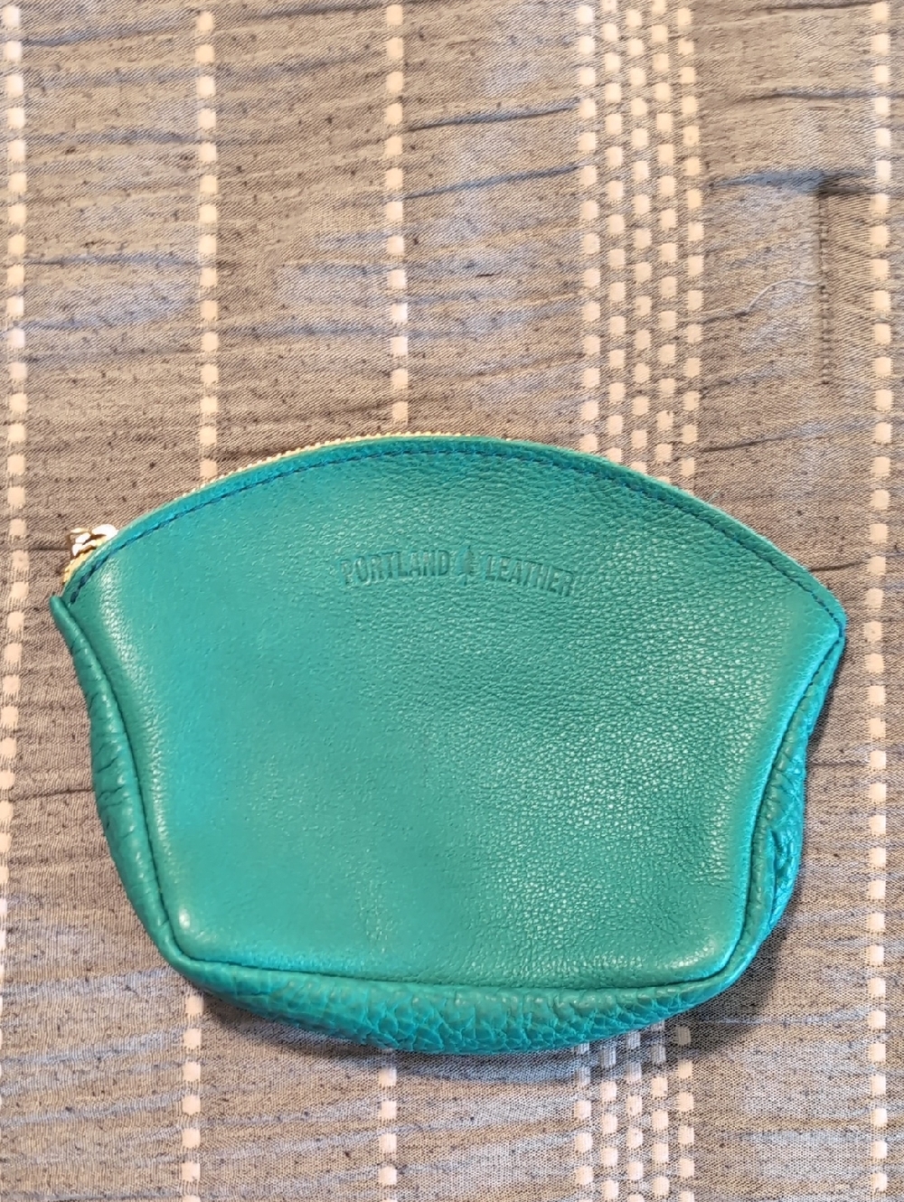 Portland Leather - Large Seashell - Seafoam